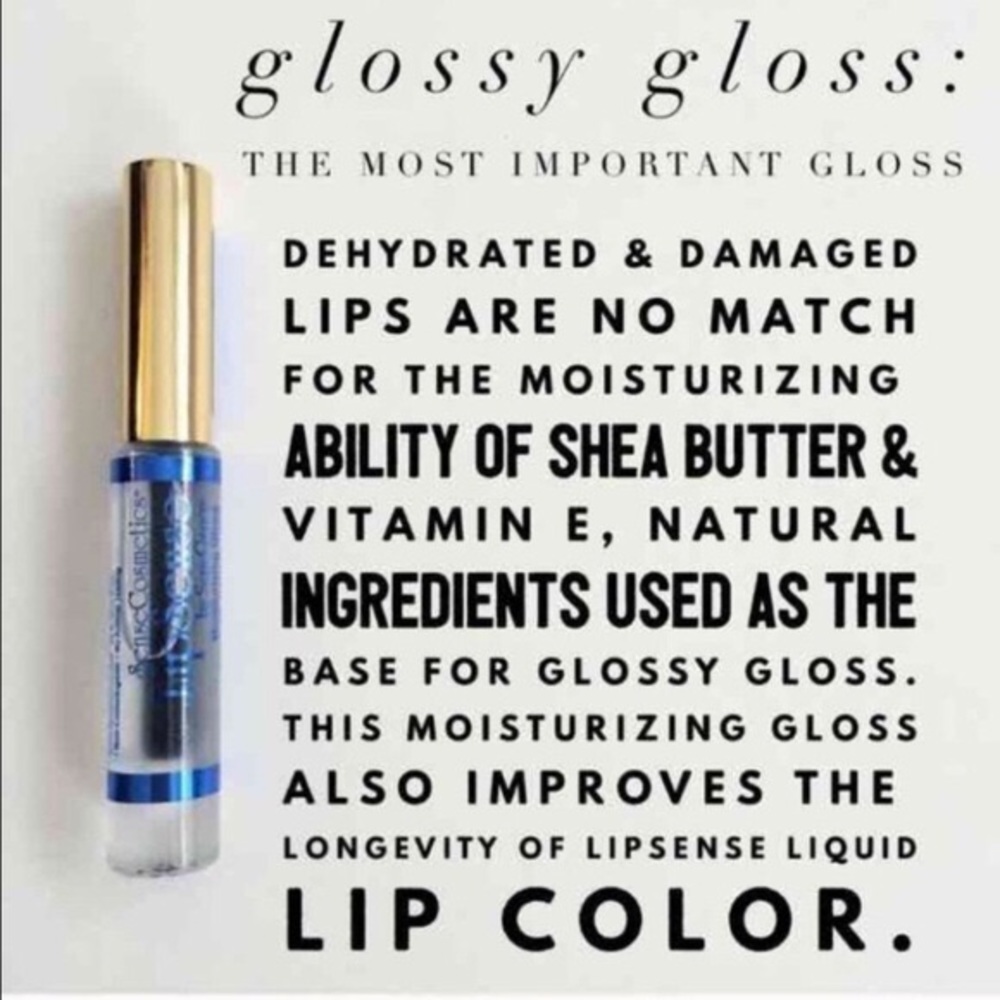 LipSense Moisturizing Gloss- Glossy